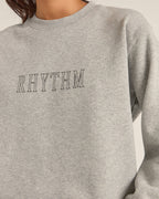 RHYTHM Flagship Boyfriend Fleece Crew