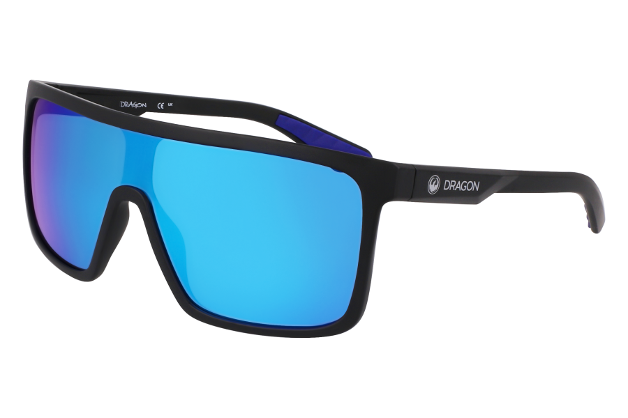 DRAGON MOMENTUM Matte Black H2O w/LUMALENS Blue Ion Polar