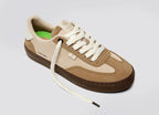 CARIUMA TOCA Teak Light Cream Nylon Latte Suede