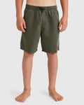BILLABONG Boys 0-7 All Day Overdye Layback 13" Boardshorts