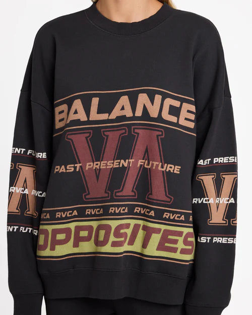 RVCA Puck it pullover crewneck