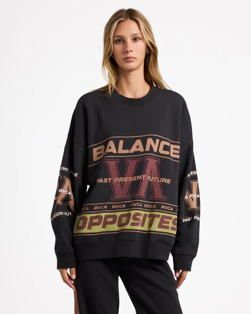 RVCA Puck it pullover crewneck