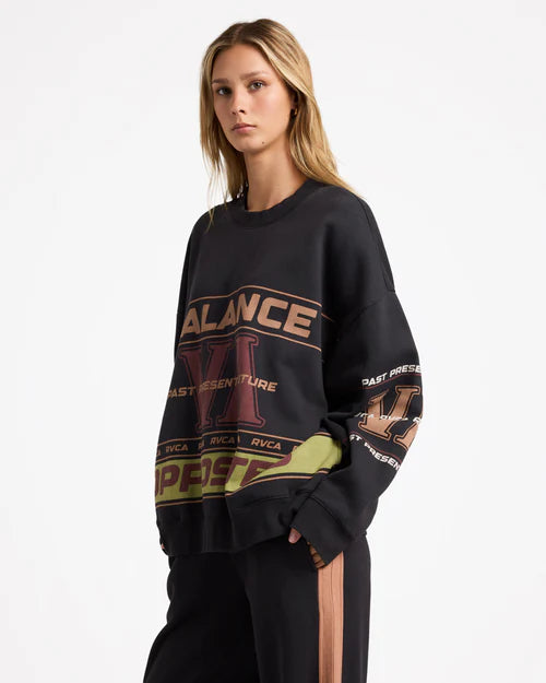 RVCA Puck it pullover crewneck