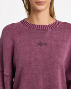 RVCA Ivy Sweater Wine