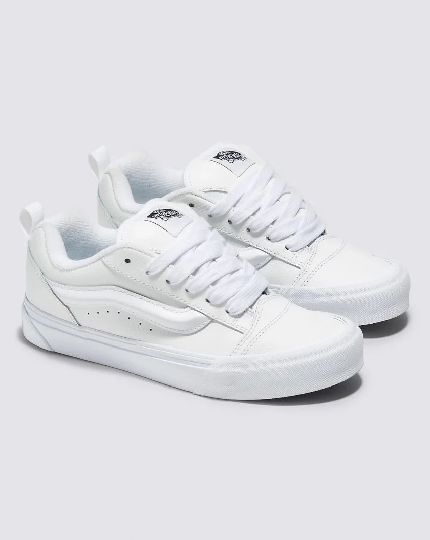 VANS KNU SKOOL LEATHER TRUE WHITE
