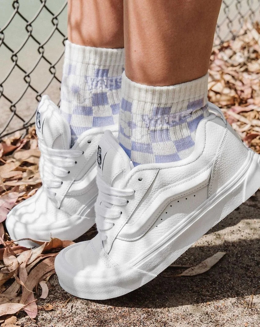 VANS KNU SKOOL LEATHER TRUE WHITE