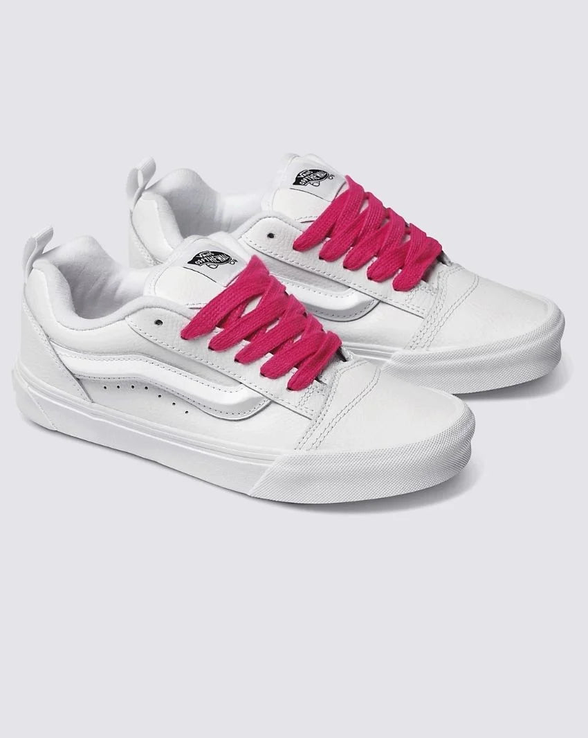 VANS KNU SKOOL LEATHER TRUE WHITE