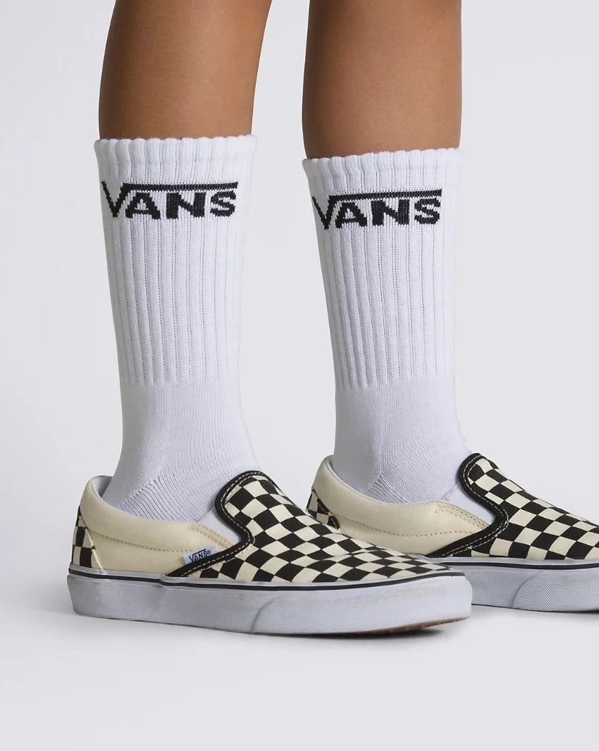 VANS KIDS CLASSIC CREW SOCK 3 PACK