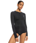 Roxy NEW ESSENTIALS LS ZIPPED LYCRA Young Womensv