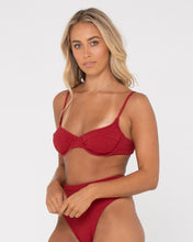 Load image into Gallery viewer, Sandalwood Balconette Tie Bikini Top
