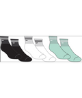 RVCA VA MINI CREW SOCK 3 PACK
