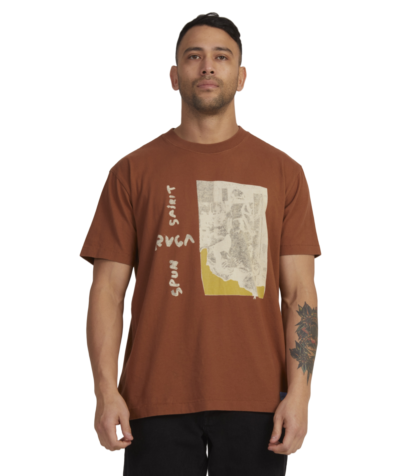 RVCA SPUN COLLAGE SS TEE