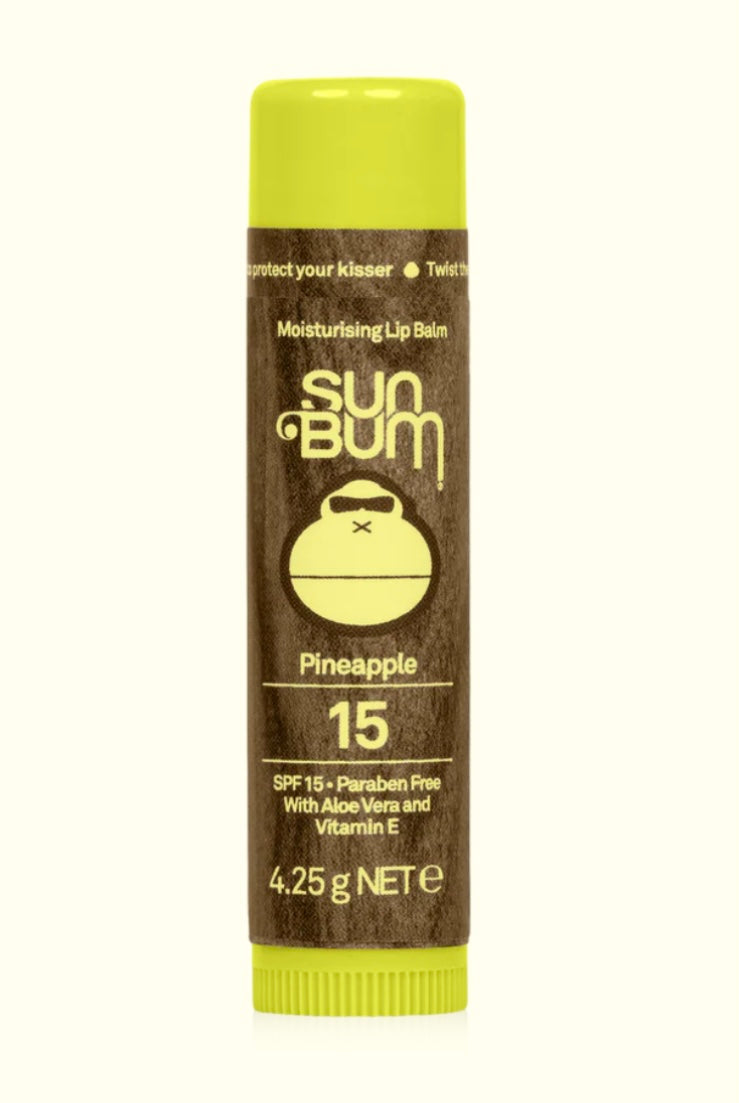 Sun Bum Original SPF 15 Sunscreen Lip Balm - Pineapple