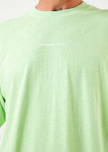 Load image into Gallery viewer, Afends - Horizon - Hemp Retro T-Shirt - Lime Green
