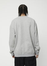 Load image into Gallery viewer, Afends Return To Earth - Recycled Crew Neck Jumper - Shadow Grey Marle
