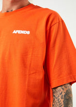 Load image into Gallery viewer, Afends - Universal - Recycled Retro Graphic T-Shirt - Orange
